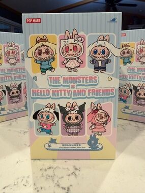 POP MART The Monsters x Hello Kitty and Friends Vinyl Blind Box - Kuromi